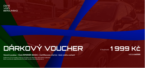 Dárkový poukaz – Interiér BASIC